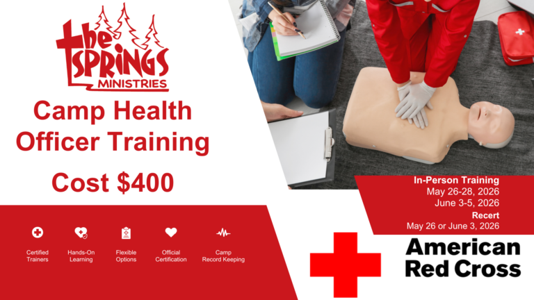 2026 Camp Health Officer Training